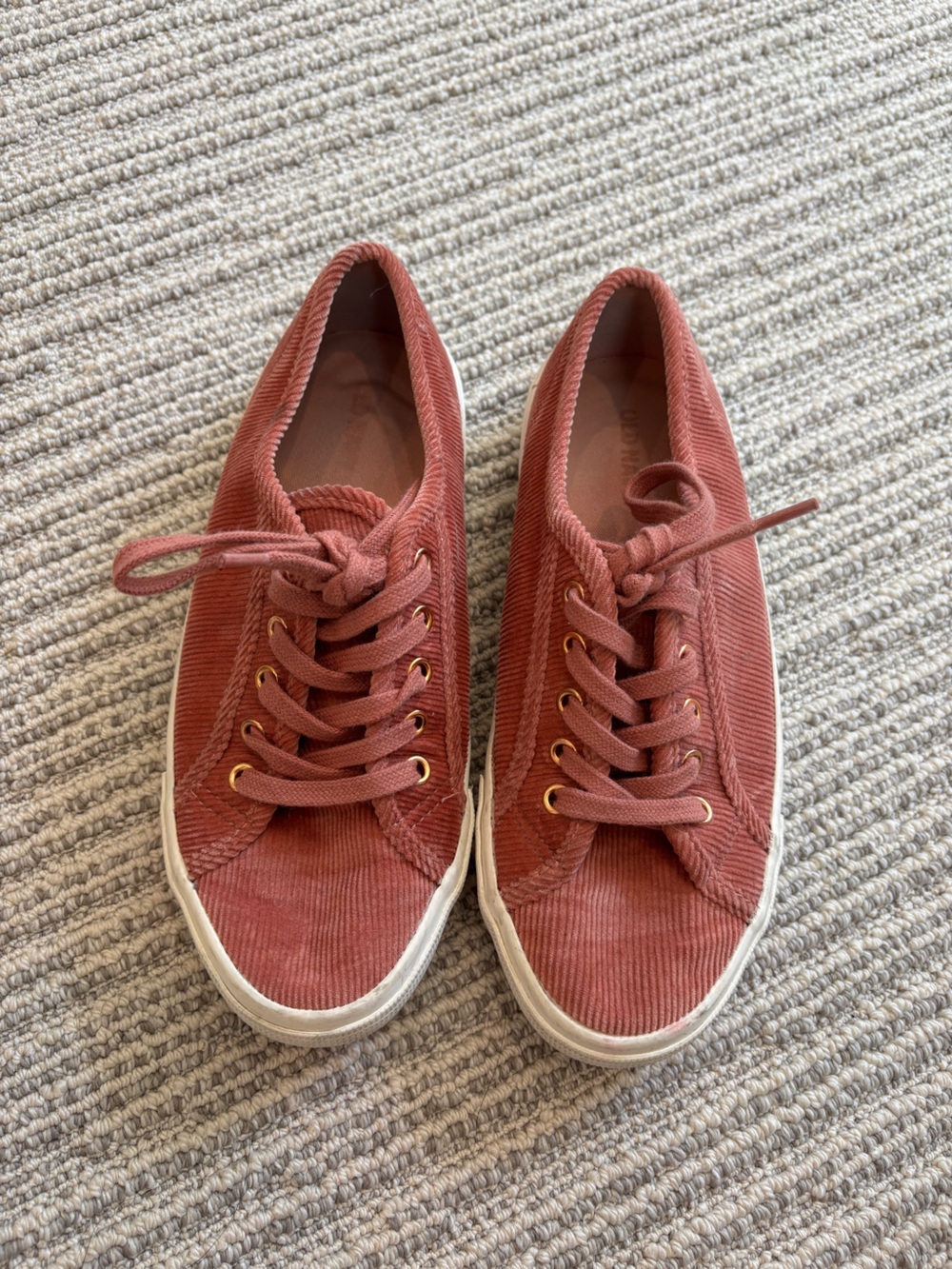 Corduroy Low-Top Sneakers